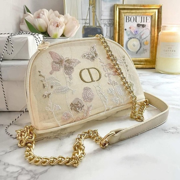 Dior Handbags - NEW Dior Cream Embroidered Women's Bag